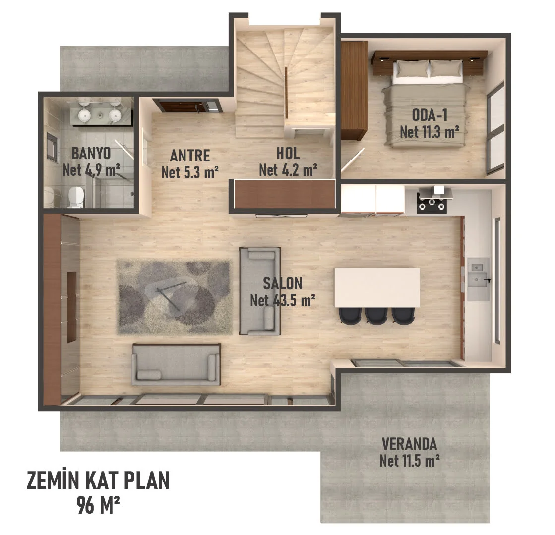 200M2 DЪZ АATI DUBLEKS kapak görseli