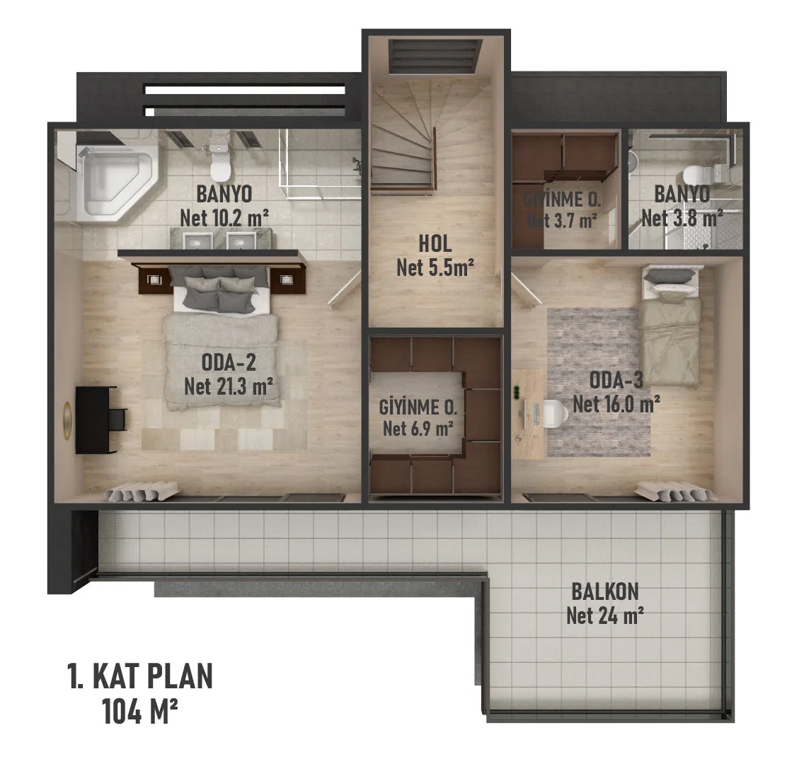 200M2 DЪZ АATI DUBLEKS - 2