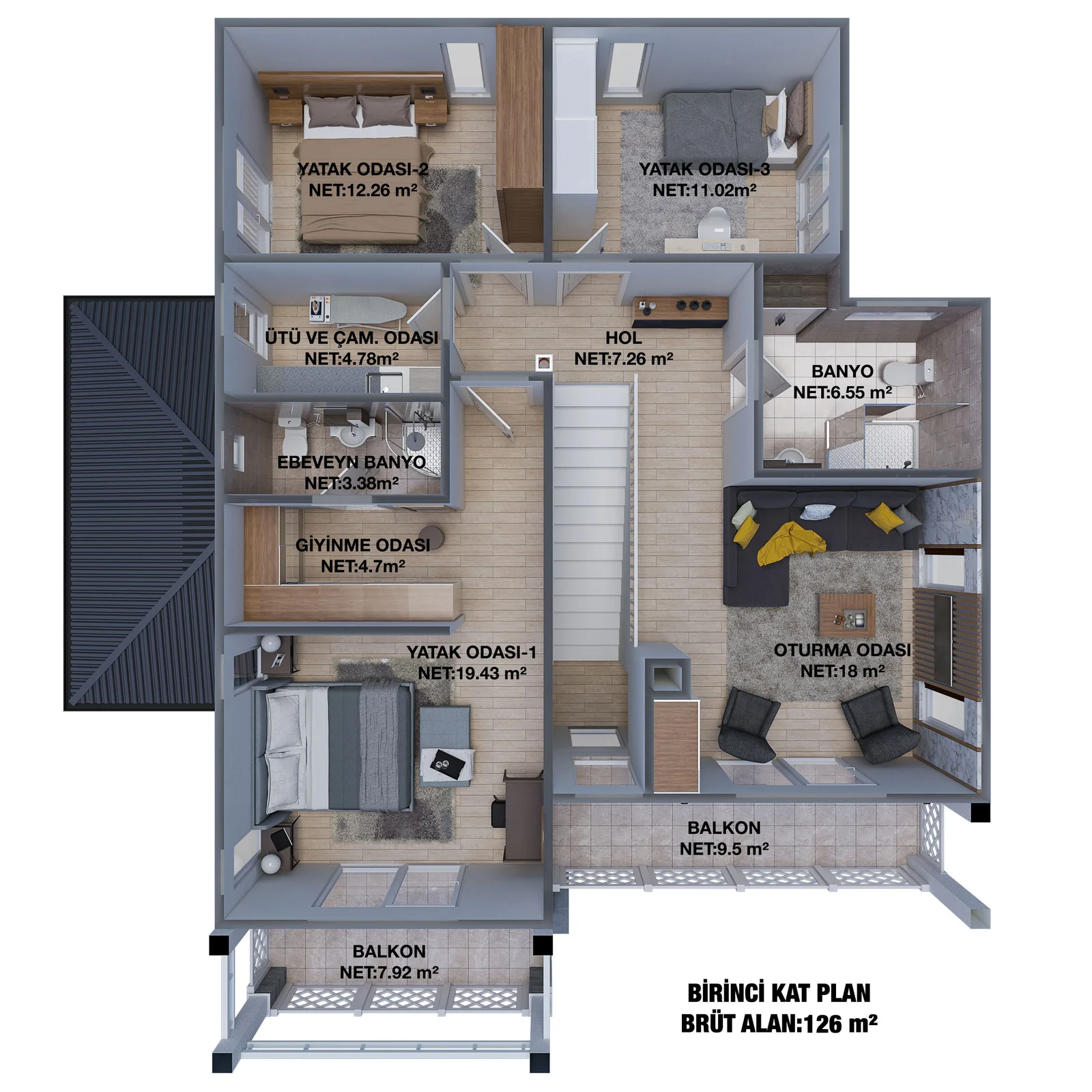 250M2   4+2 DUBLEKS - 17